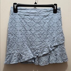 Altar'd State Asymmetrical Blue Skirt